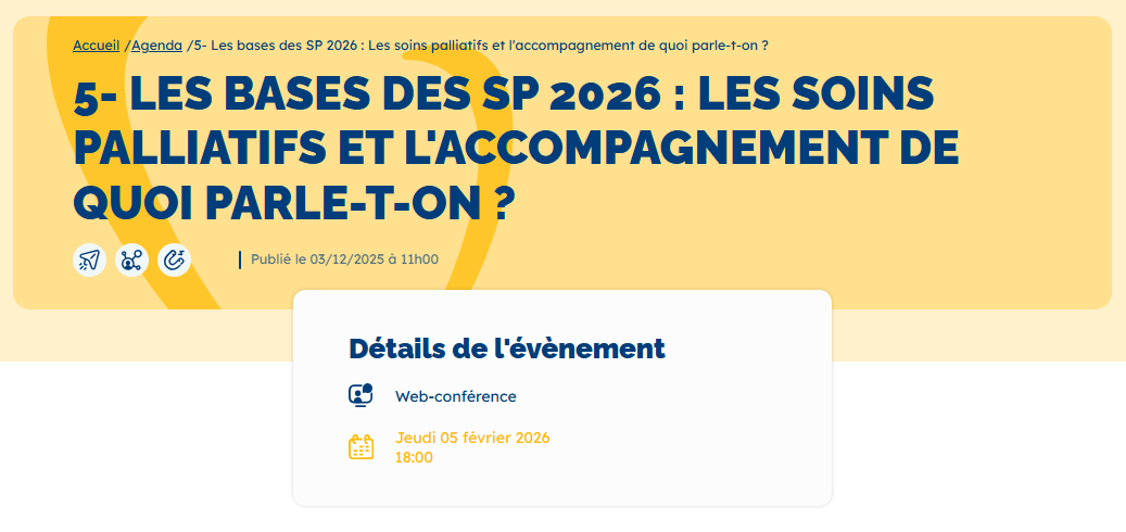 Webinaire de la SFAP #5 - Jeudi 5 février 2026