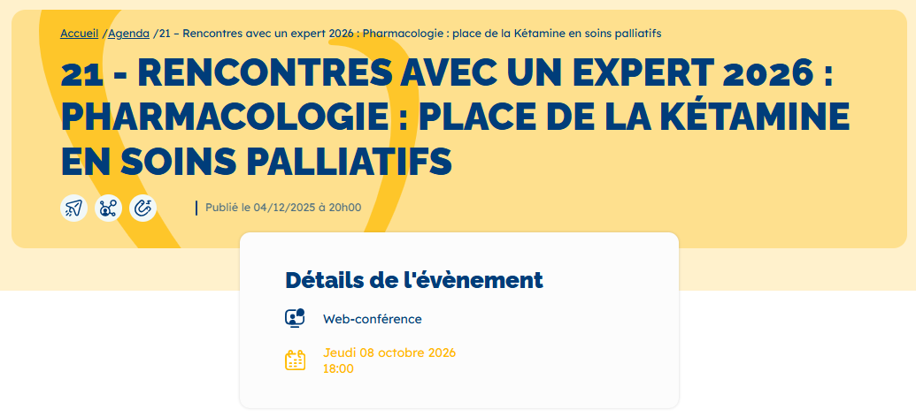 Webinaire de la SFAP #21 - Jeudi 8 Octobre 2026